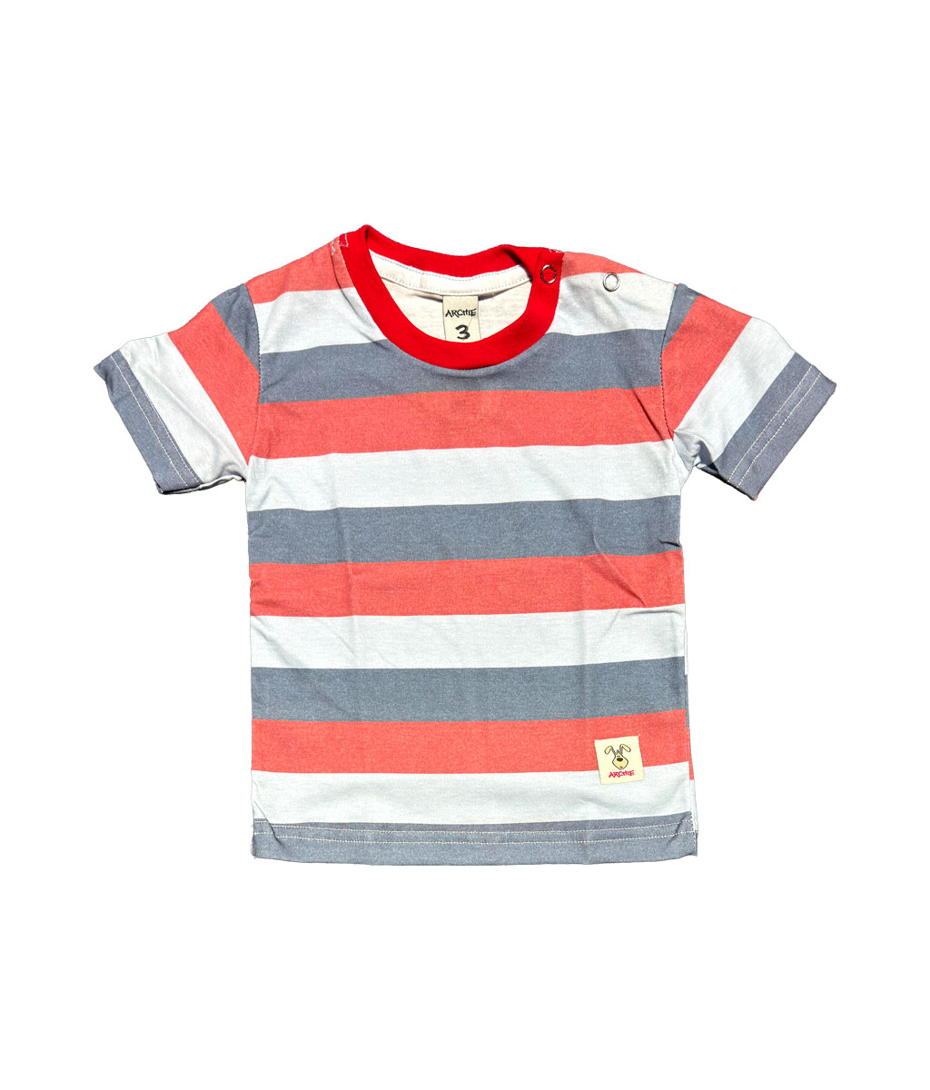 REMERA TRAPI RAYADA UNI BB