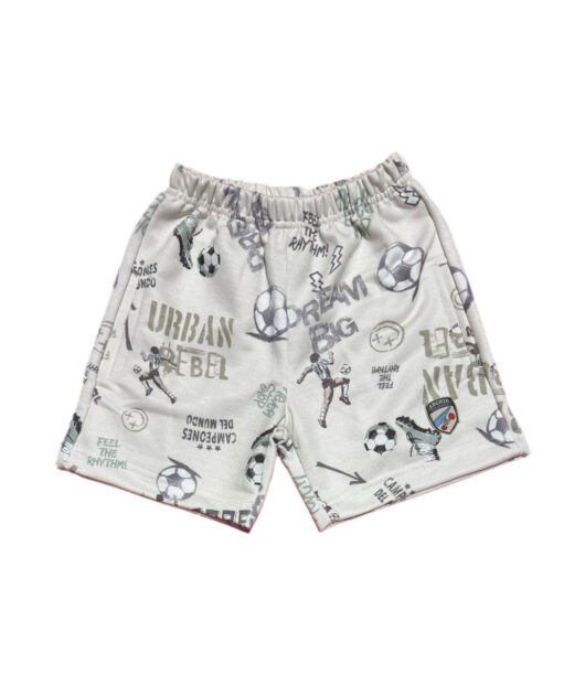 SHORT RUSTICO ESTAMPADO UNI BB