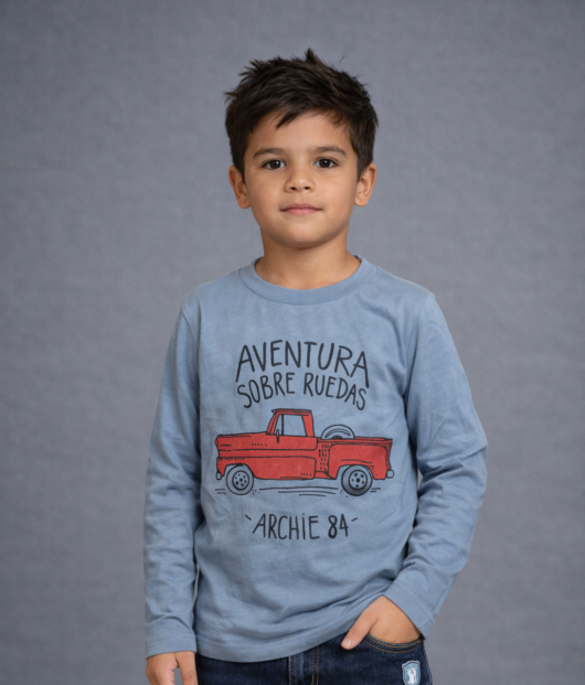 REMERA MEMO EST.VARIAS AVENTURA