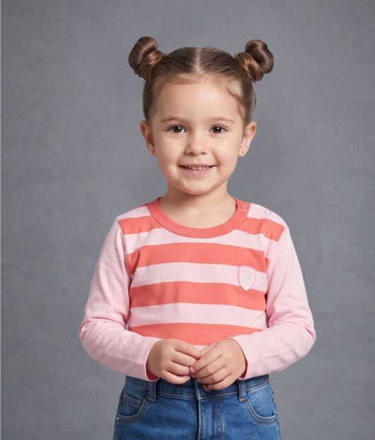 REMERA BALU RAYADA BEBA