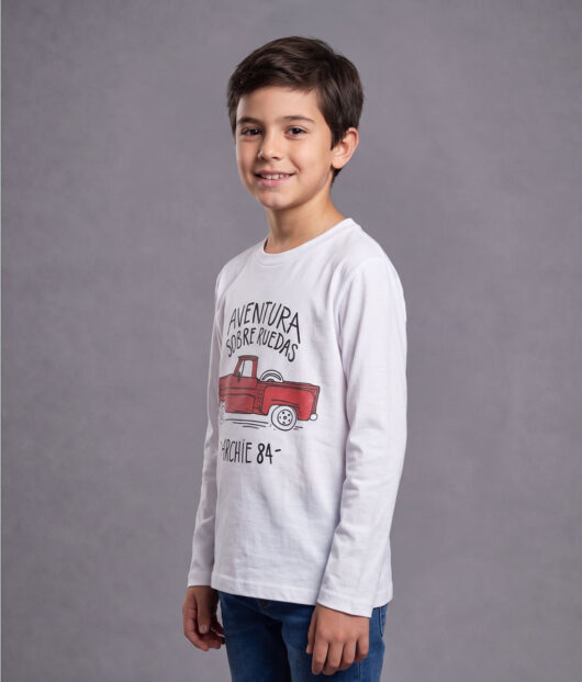 REMERA MEMO EST.VARIAS AVENTURA