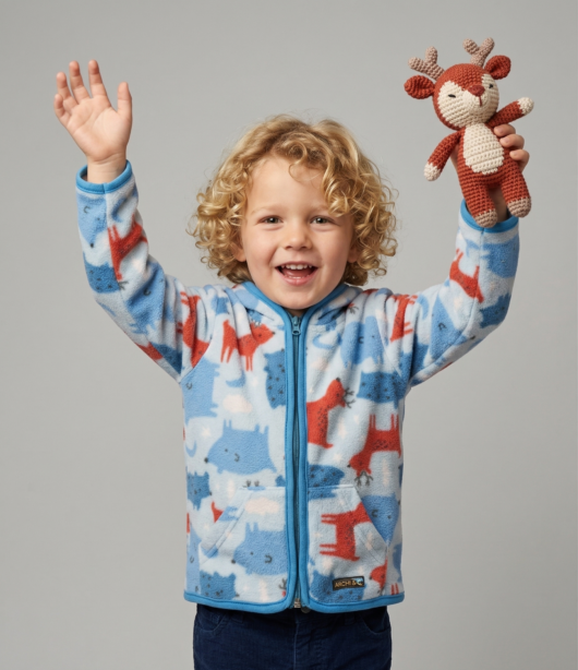 CAMPERA POLAR ANIMALITOS BEBA FERIA