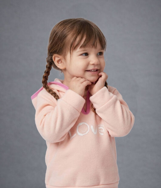 BUZO LOVE BEBA C/CAPUCHA